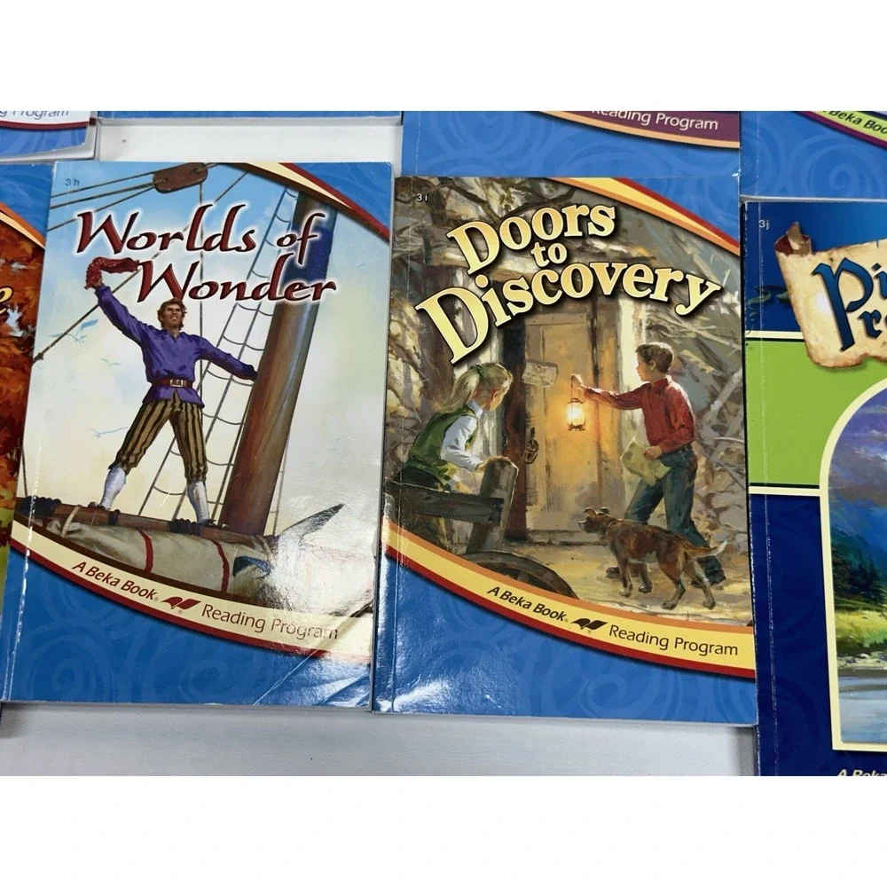 Abeka 3rd‎ Grade Homeschool Language Arts Curriculum Lot With All Readers